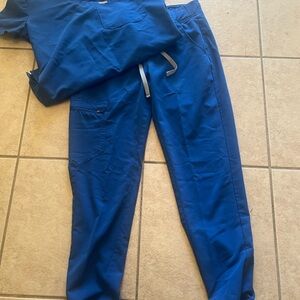 Blue Scrub Set
